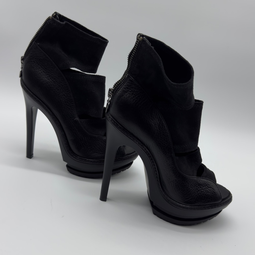 Herve Leger Hills Platform Open Toe